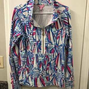 Lilly Pulitzer Quarter Zip Pullover